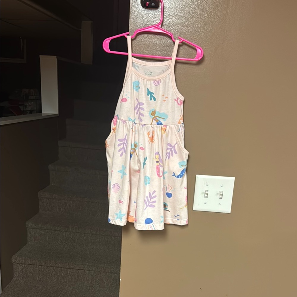Garanimals Kids Casual Dress - Pink with Multicolor Print